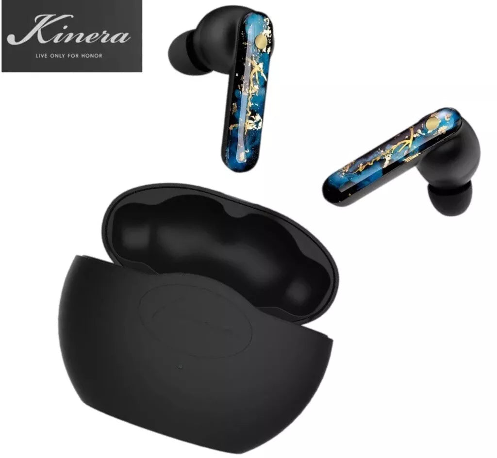 Kinera TWS Wireless Earbuds, Bluetooth V5.0, Hybrid ANC (-35dB), IPX4, Hand-Painted