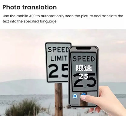 SMART Translation Earphone with Instant Translation, Supports 144 Languages