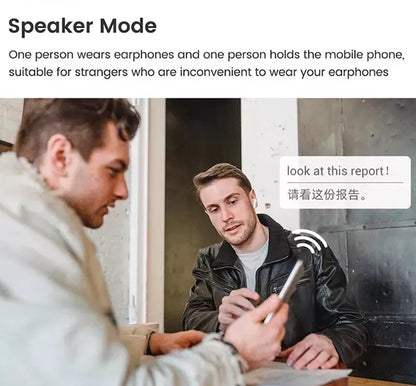 SMART Translation Earphone with Instant Translation, Supports 144 Languages