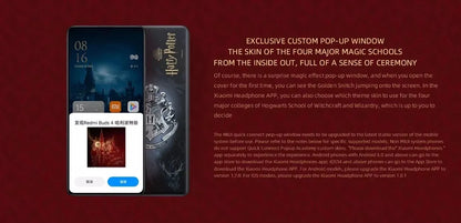 Harry Potter Limited Edition Xiaomi Redmi Buds 4, TWS Wireless Earphones V5.2