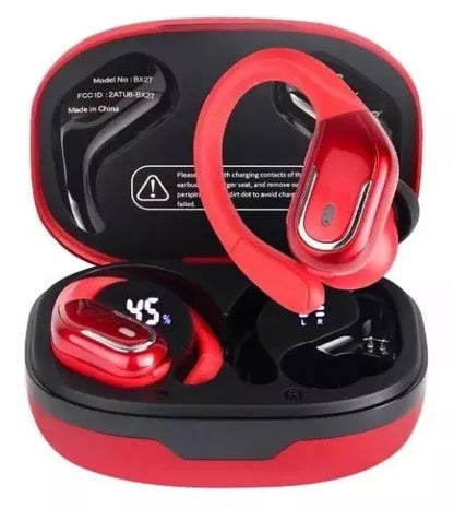 TWS 2024 LED EARBUDS SPORTS 54H, IPX7 Waterproof, V5.3 Wireless noise cancel