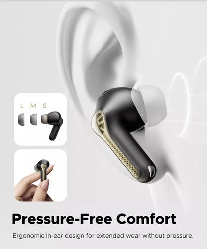 SoundPEATS Capsule3 Pro+ xMEMS Speaker TWS Earbuds BT5.3 Hi-Res Hybrid ANC,IPX4