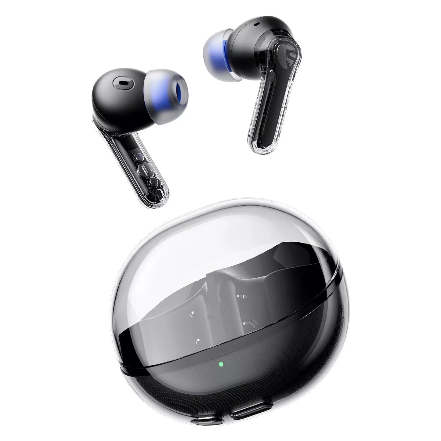 SoundPEATS Clear Wireless Earbuds, Bluetooth V5.3, 12mm Drivers, 2 Mics, ENC, IPX4