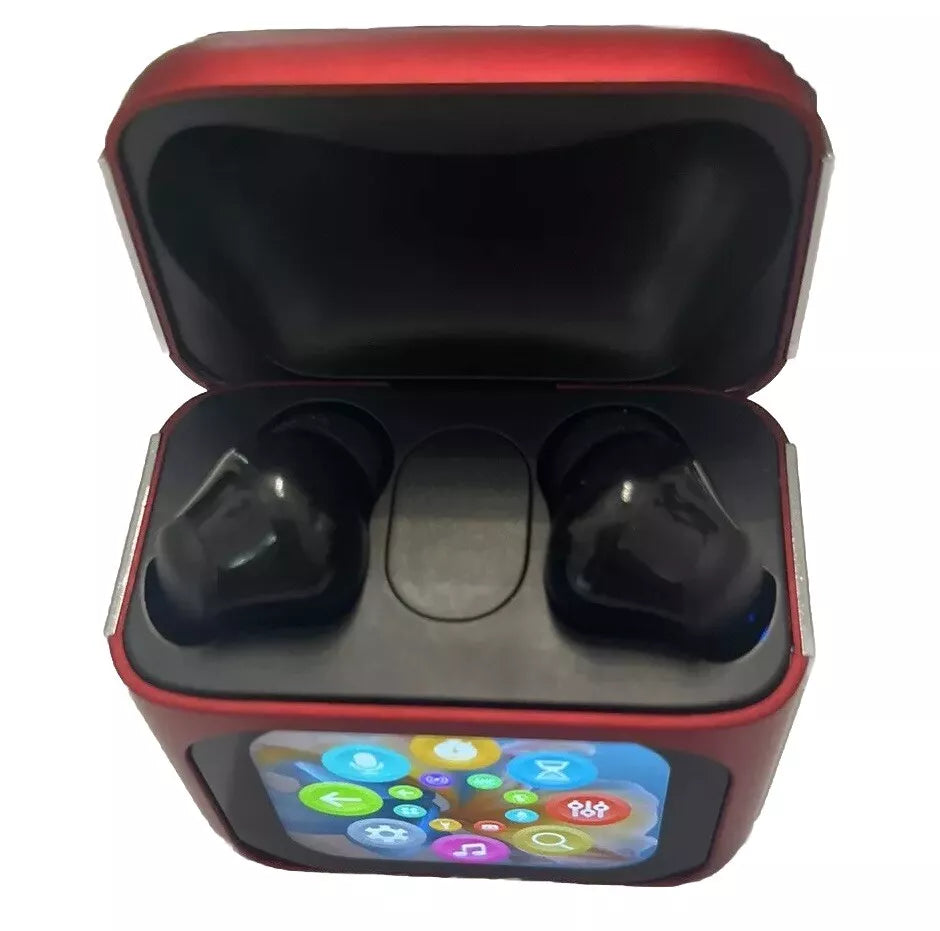 TWS V5.3 Wireless Earbuds with 13mm Drivers, LED, ANC+ENC, IPX4