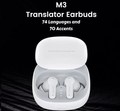 SMART Translation Earphone with Instant Translation, Supports 144 Languages