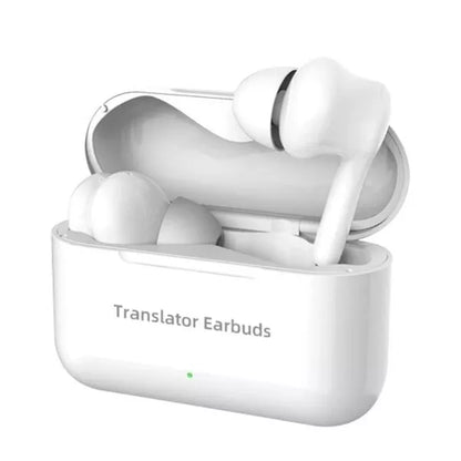 TRANSLATION TWS 5.0 Wireless Earbuds with Real-Time Speech-to-Text Transcription & Translation